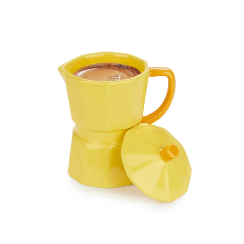 Taza Moka amarillo | Happyideas