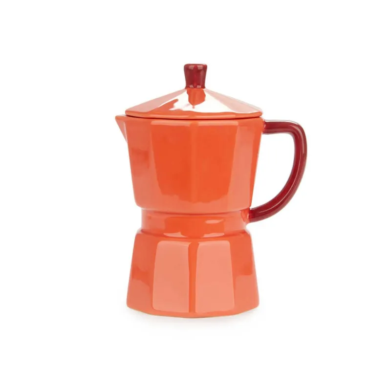 Moka Mug Red 350 ml, ceramic | Happyideas