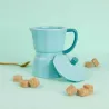 Taza Moka Turquesa 350 ml: taza de desayuno | Happyideas
