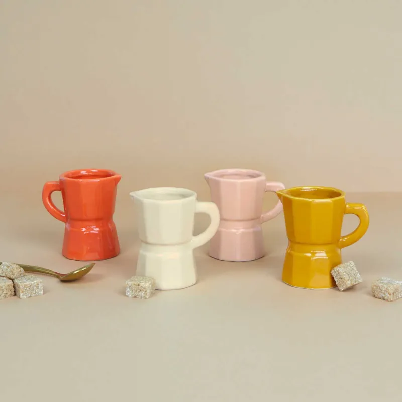 Set Mugs espresso Moka Caramel | Happyideas