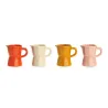 Set of funny cups for a coffee with milk in the shape of a coffee pot | HAPPYIDEAS