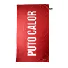 Toalla playa "puto calor" rojo | Happyideas
