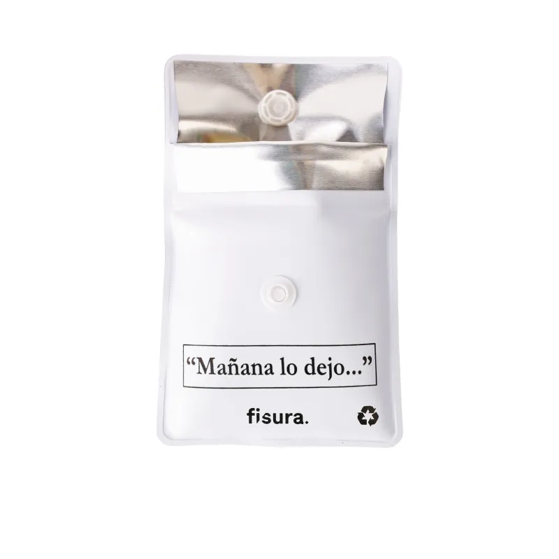 Portable ashtray puto vicio white | Happyideas