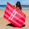 Toalla playa "better late than ugly" | Happyideas