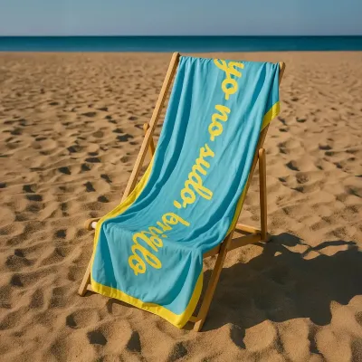 Toalla playa "yo no sudo, brillo" | Happyideas
