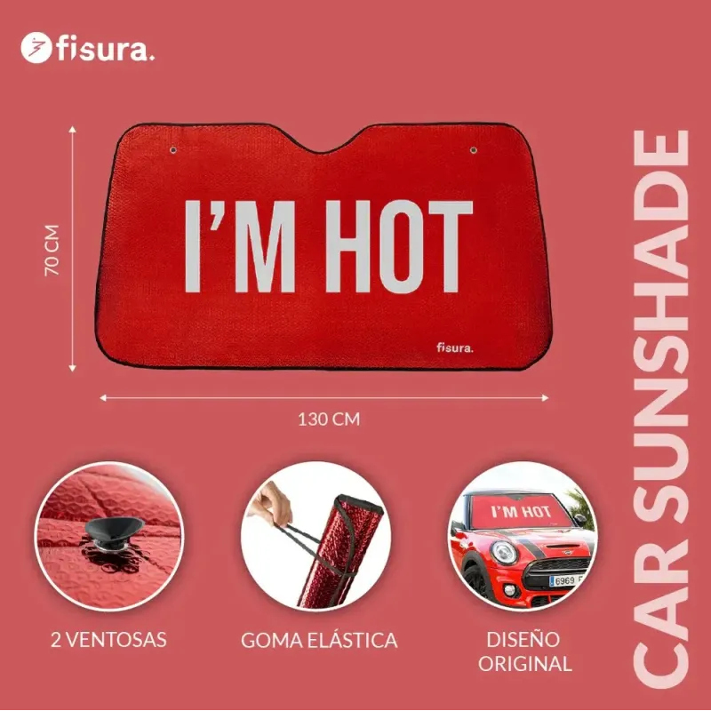 Parasol "I'm hot" | Happyideas