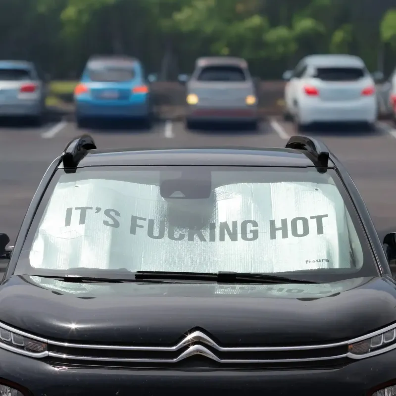 Parasol "It's fucking hot" | Happyideas