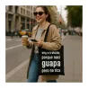 Tote bag "Nací guapa pero no rica" | Happyideas