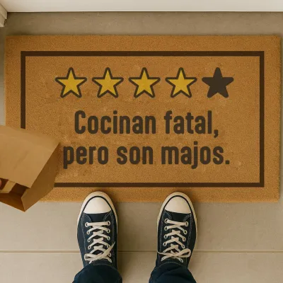 Felpudo Cocinan Fatal | Happyideas