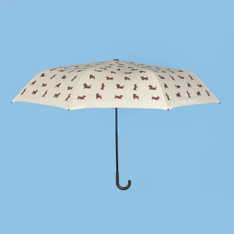Beige Puppymbrella umbrella with neoprene cove | Happyideas