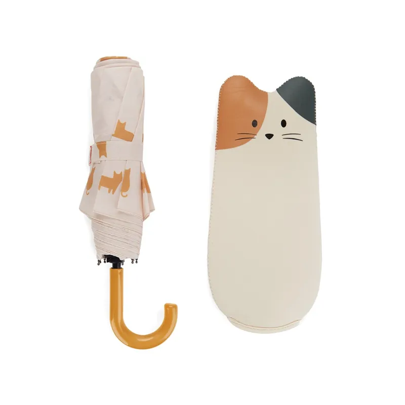 Umbrella Meow Orange | Happyideas