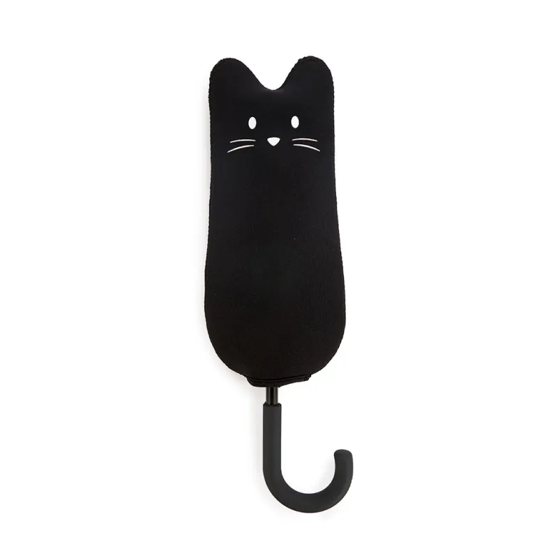 Paraguas Meow negro | Happyideas
