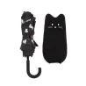Umbrella Meow Black | Happyideas