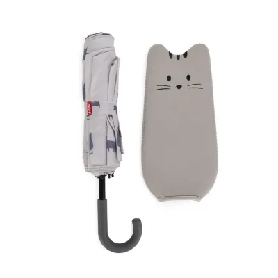 Paraguas Meow gris | Happyideas