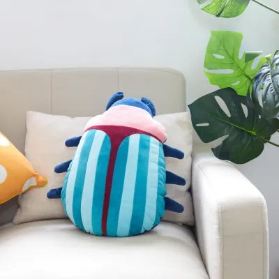Cojín The Beetles rosa | Happyideas