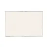 Páginas interiores en blanco con rayado horizontal en tono crema, mostrando el interior del journal abierto - Happyideas