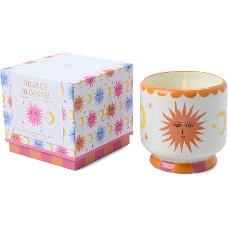 Vela aromática de cerámica Sun Orange Blossom | Happyideas