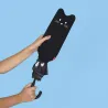 Umbrella Meow Black | Happyideas