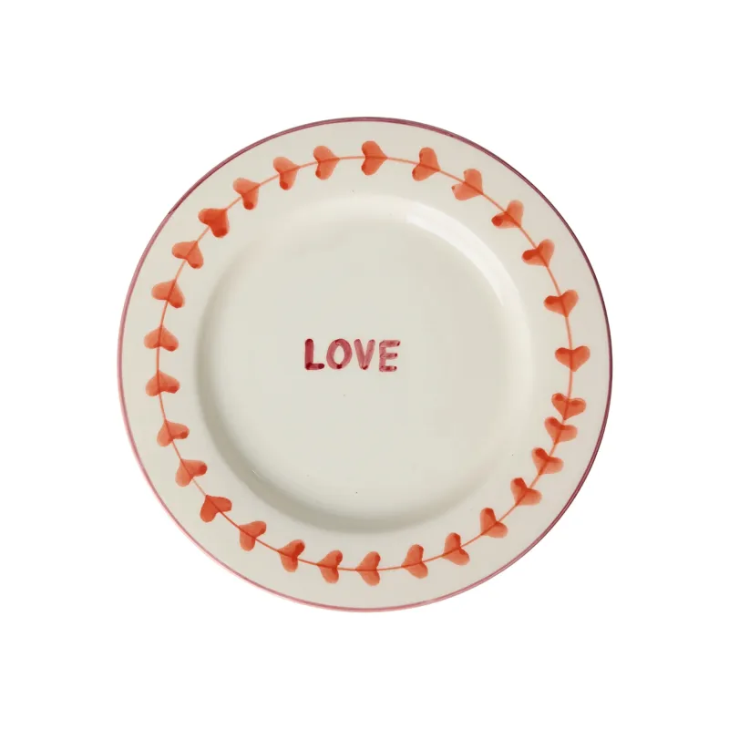 Plato de cerámica LOVE | Happyideas