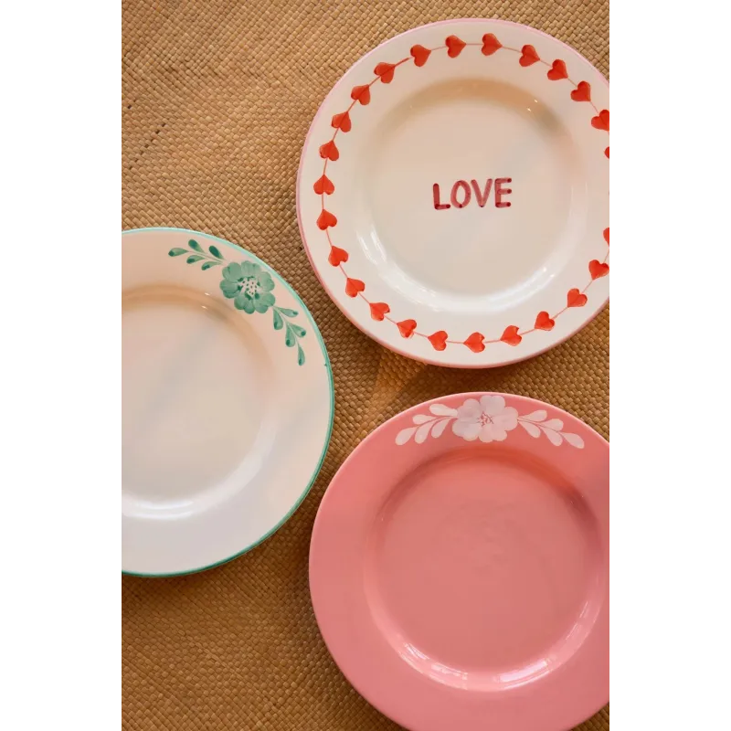 Ceramic Plate LOVE - Happyideas.com