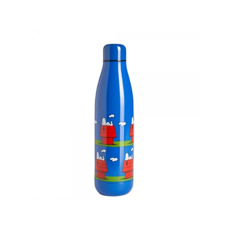 Botella termo Snoopy Casa 750 ml acero | Happyideas