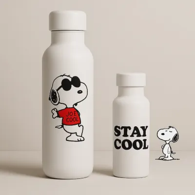 Thermal Bottle Snoopy Stay Cool - Happyideas.com