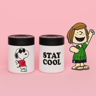 Vaso termo Snoopy Stay Cool con tapa | Happyideas