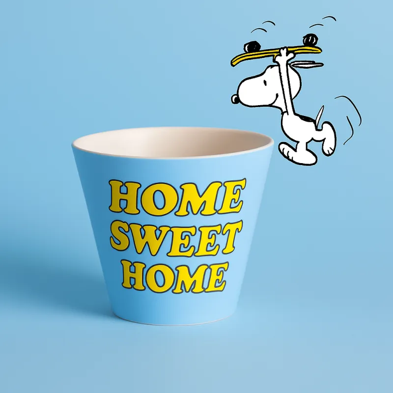 Vaso espresso Snoopy Home Sweet Home 90 ml | Happyideas