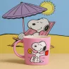 Snoopy More Coffee More Donuts mug  - Happyideas.com