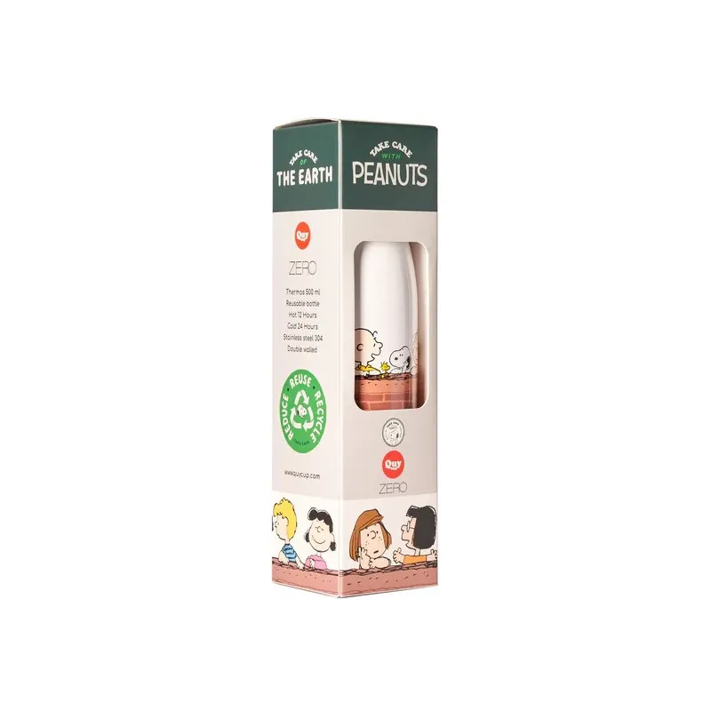Thermal Bottle Snoopy Wall - Happyideas.com