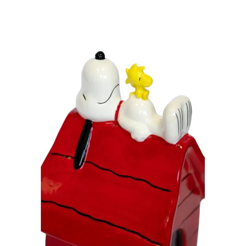 Casita de Snoopy pequeña de cerámica, 12 cm | Happyideas