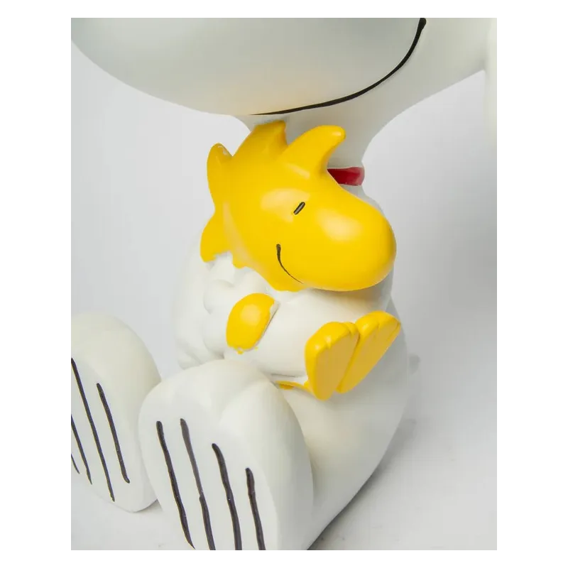 Figura Snoopy y Woodstock blanca de 25 cm | Happyideas