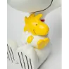 Figura Snoopy y Woodstock blanca de 25 cm | Happyideas