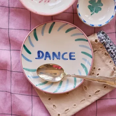 Plato de cerámica DANCE | Happyideas
