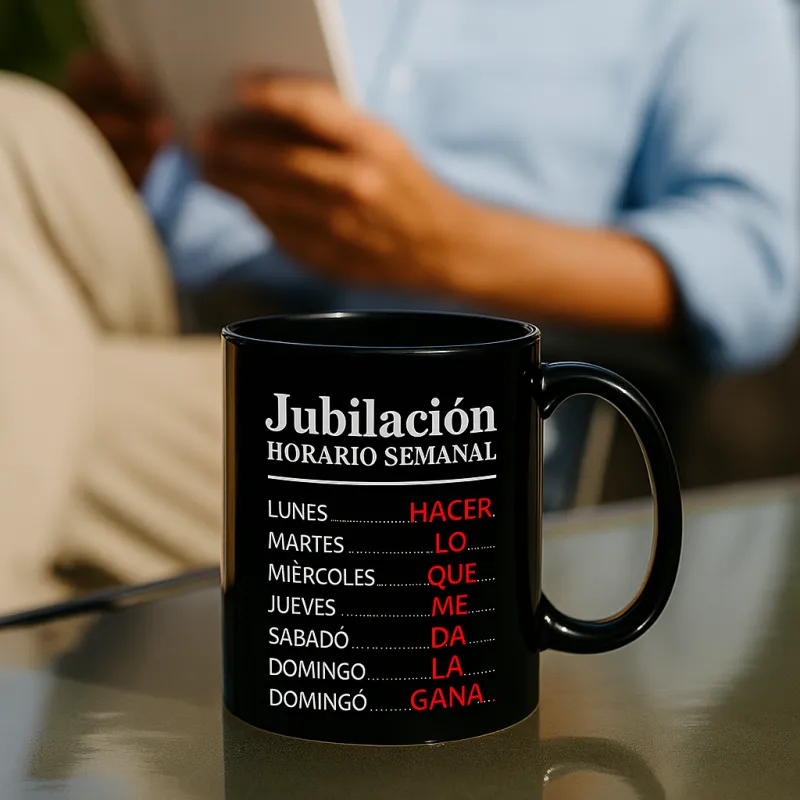 Taza Jubilación, Horario semanal | Happyideas