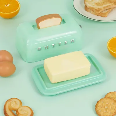 Mantequillera Toasty Turquesa | Happyideas