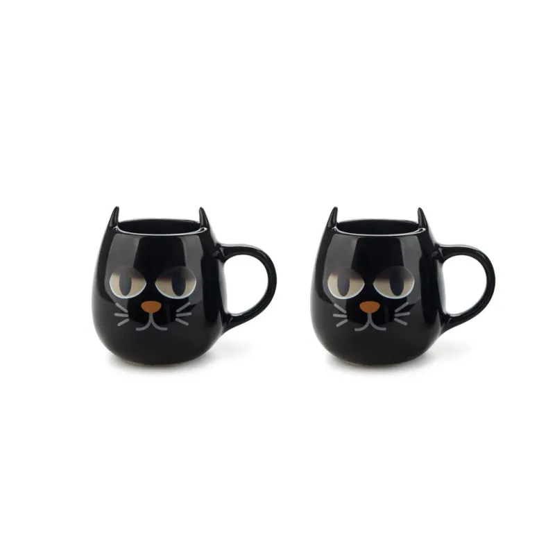 Set 2 Tazas Gato Termosensible | Happyideas