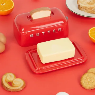 Mantequillera Toasty Roja | Happyideas