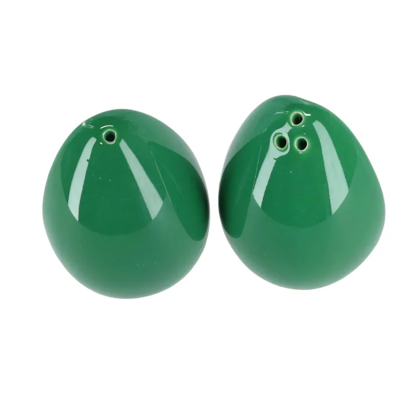 Set Salero y Pimentero Aguacate Feliz | Happyideas