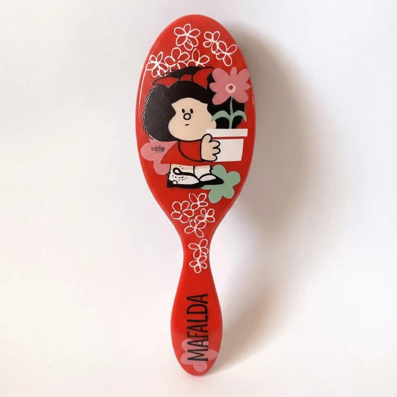 Cepillo de pelo Mafalda Flores | Happyideas