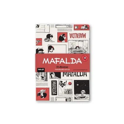 Pack de 3 libretas de Mafalda | Happyideas