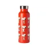 Botella termo Snoopy roja de acero inox | Happyideas
