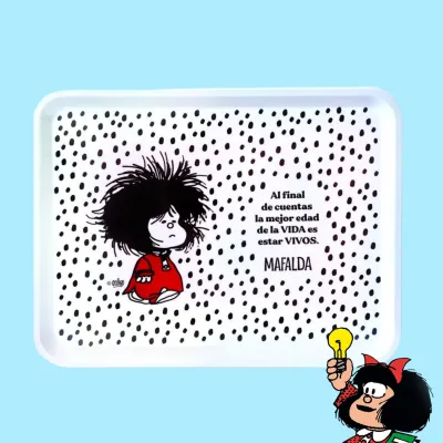 Bandeja Mafalda Despeinada decorativa | Happyideas