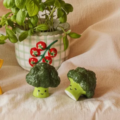 Set Salero y Pimentero Brócoli | Happyideas