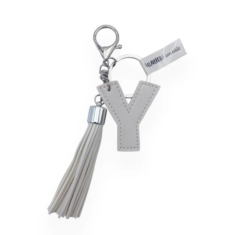 Initial Charm Keychain - Happyideas.com