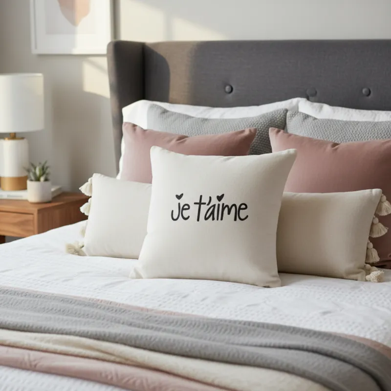 I love you decorative cushion - Haappyideas.com