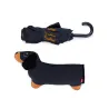 Black “Teckelmbrella” umbrella with neoprene cove - Happyideas.com