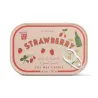 Bistro 4.5oz/127g Strawberry Printed Tin Candle - Happyideas.com