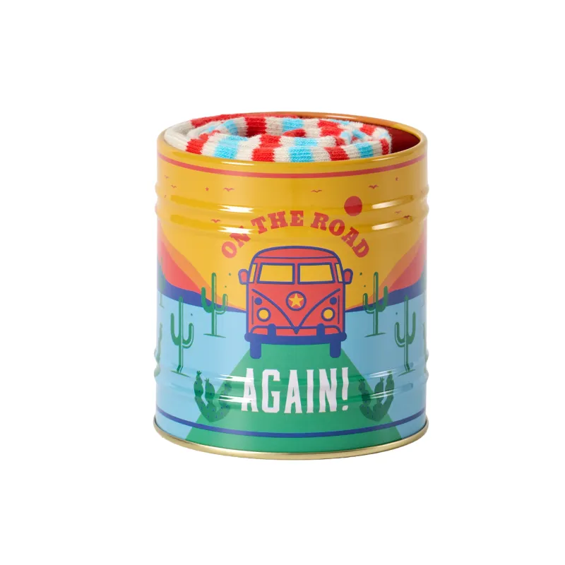 “On The Road Again” Socks in a Tin – ready for your next adventure - Happyideas.com