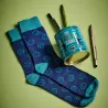 “The Beautiful Game” Socks in a Tin - Happyideas.com